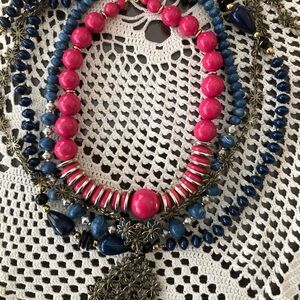 Costume Jewelry Bundle Necklaces